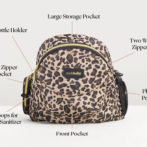Tush Baby Hip Carrier, Leopard